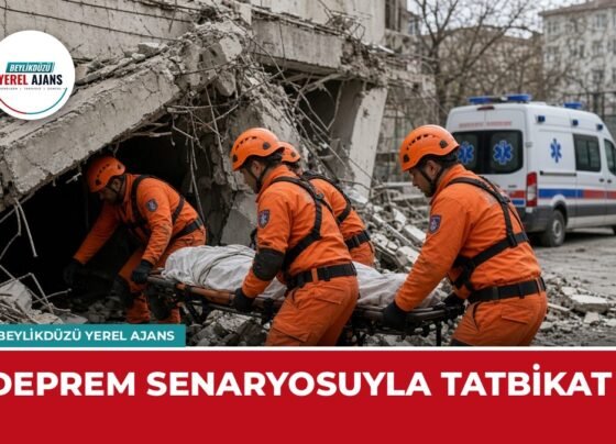 Beylikdüzü, 7,5'lik deprem senaryolu ulusal afet tatbikatına katıldı – temsili görsel