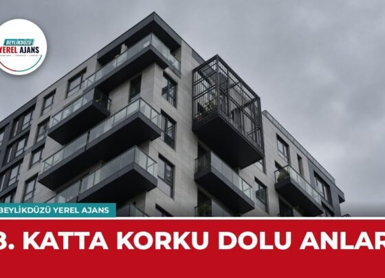 Beylikdüzü'nde 8. kat balkon duvarındaki kadın son anda içeri çekildi – temsili görsel