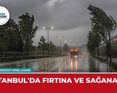 İstanbul'da fırtına ve sağanak: AKOM 8 bin 623 personelle sahada – temsili görsel